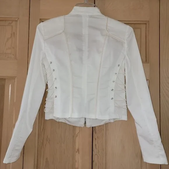 WHBM White Jacket Size 0 - Picture 6 of 6